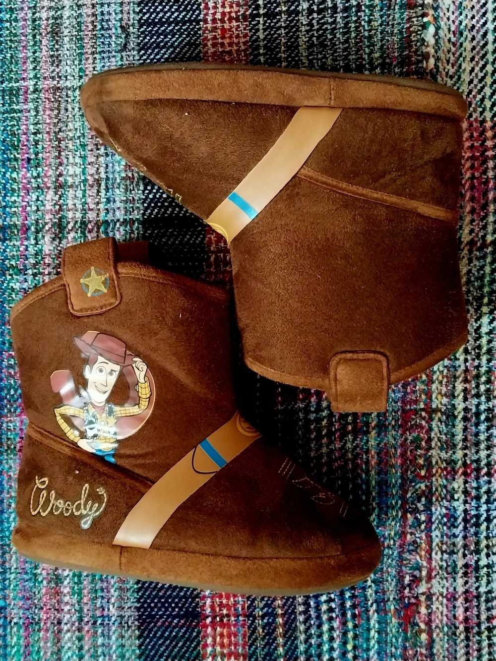 Disney Woody Brown Kids Slipper Boots
